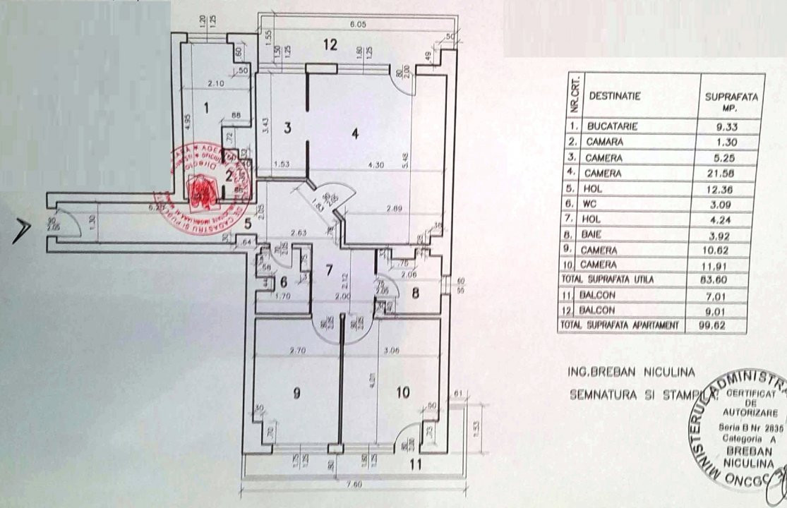 Apartament 4 camere 1Mai(Ion Mihalache)-Averescu 20